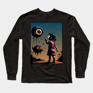 Mad at My Monsters - Twilight Confrontation Long Sleeve T-Shirt